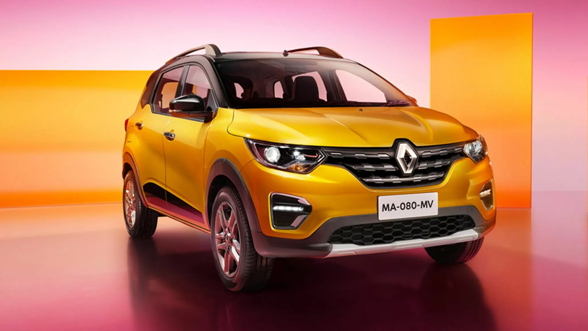 Renault Triber Toyota Fortuner Automatic for rent in Goa, luxury SUV car hire at Goa Airport, book now for adventure
