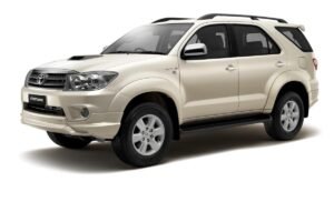 Toyota Fortuner Old Model on rent in Goa, affordable SUV hire near Goa Airport, rent today for trips